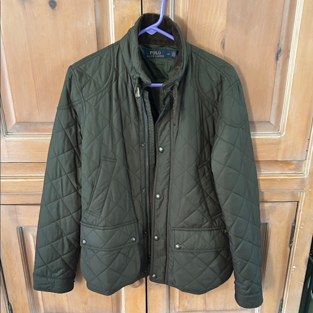 Polo by Ralph Lauren Women’s Olive Quilted Jacket